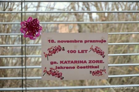 Kamničana Katarina Zore in Franci Uršič sta dopolnila častitljivih 100 let  (14)